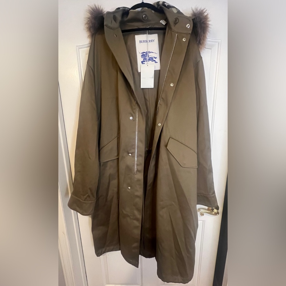Burberry Tan Trench Coat Elegant and Timeless